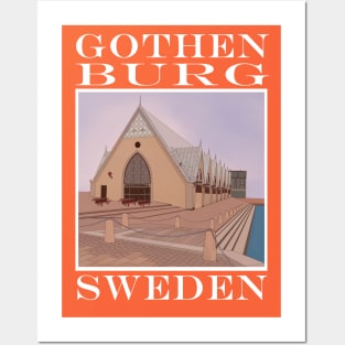 The Fish Church in Gothenburg Posters and Art